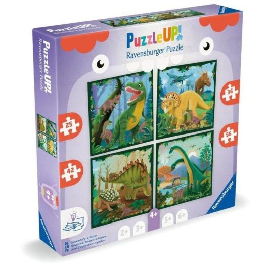 Puzzle Ravensburger Puzzle Up! Dinosaurios 25 Piezas 4+ FSC