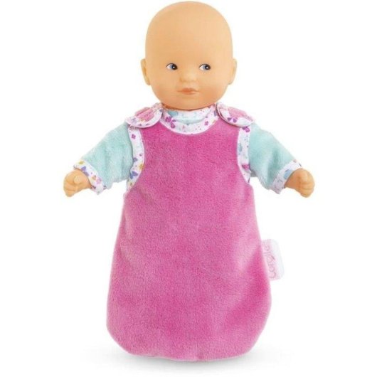 Bambola Corolle Mini Calin Bonne Nuit Papillons 20 cm Con Pigiama e Sacco a pelo