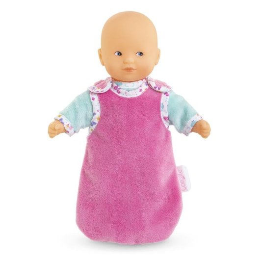 Bambola Corolle Mini Calin Bonne Nuit Papillons 20 cm Con Pigiama e Sacco a pelo