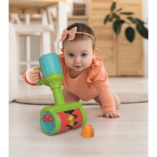 Gioco Sensoriale Clemmy Sensory Roller Vacuum Clementoni 6 Mattoncini Morbidi