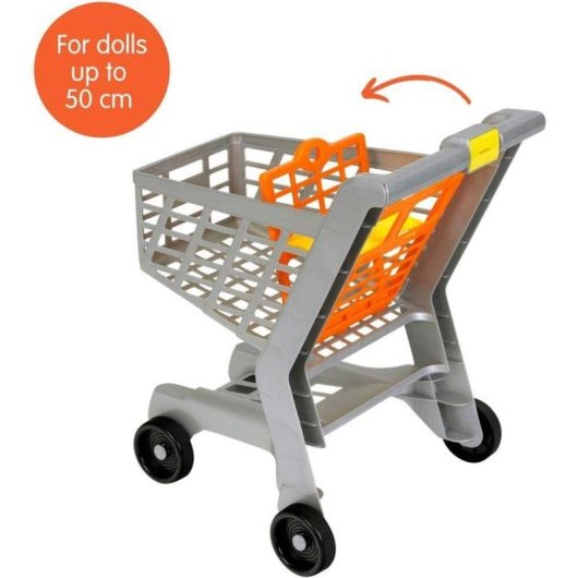 Carrito de supermercado Klein Shopping Center con asiento para muñeca