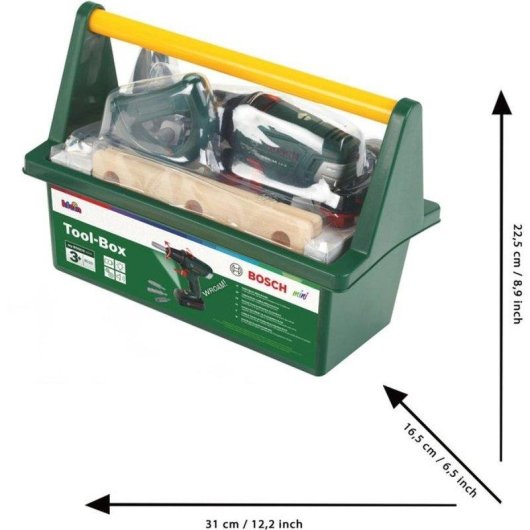 Maletín de Herramientas Bosch Klein 8520 con Atornillador Electrónico y Accesorios