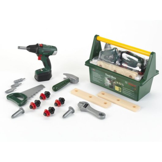 Maletín de Herramientas Bosch Klein 8520 con Atornillador Electrónico y Accesorios