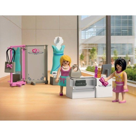 Giocattolo Playmobil 72081 Boutique de Mode My Life 31 Pezzi 2 Figure