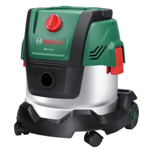 Aspirateur Sec et Humide Bosch PAS15-220 1200W 15L Acier Inoxydable