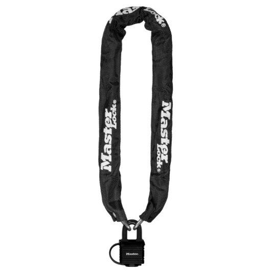 Candado de cadena Master Lock 90 cm funda nylon para bicicleta
