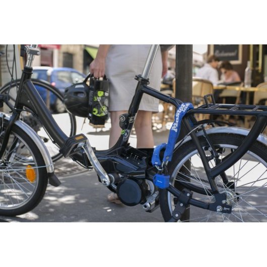 Candado de cadena Master Lock 90 cm funda nylon para bicicleta