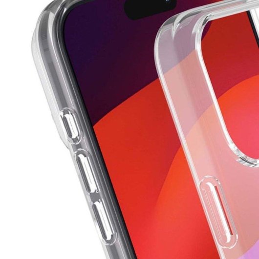 Bigben Silisoft TPU Transparente Slim Antischock Hülle Anti-Gelb für iPhone 17 Pro