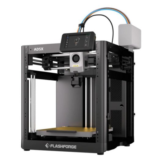 3D-Drucker Flashforge AD5X 4 Farben Wifi Ethernet USB mit Sichtfenster