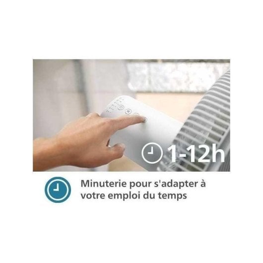 Standventilator Philips CX2550/00 50W 40cm 3 Stufen Ultra-leise Oszillation Timer