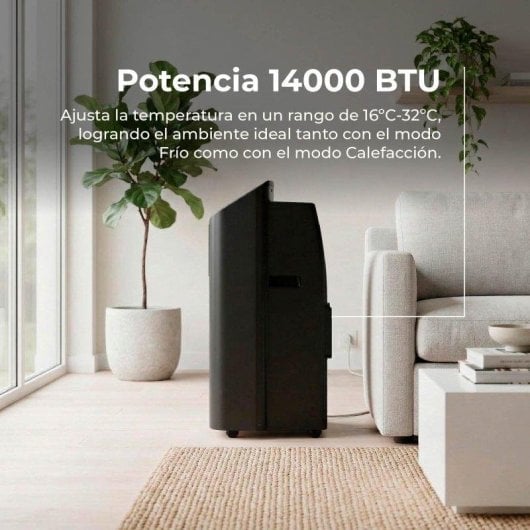 Mobile-Klimaanlage Evvo Clima P14 Silent WiFi 14.000 BTU Wärmepumpe Smart