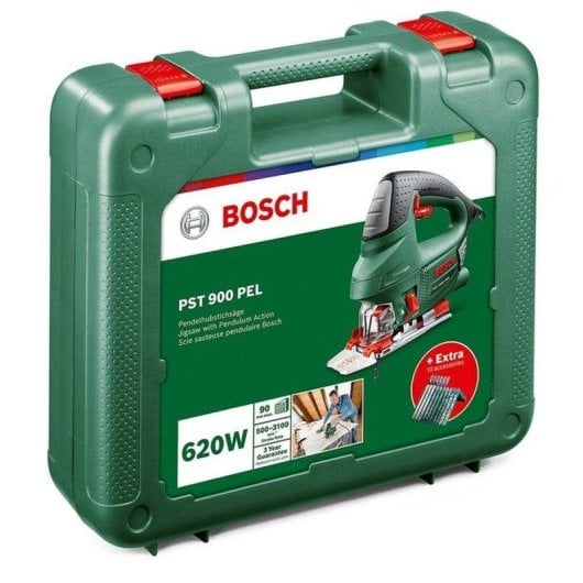 Sierra de Calar Orbital Bosch PST 900 PEL 620W 3100 g/min Kit 10 Hojas