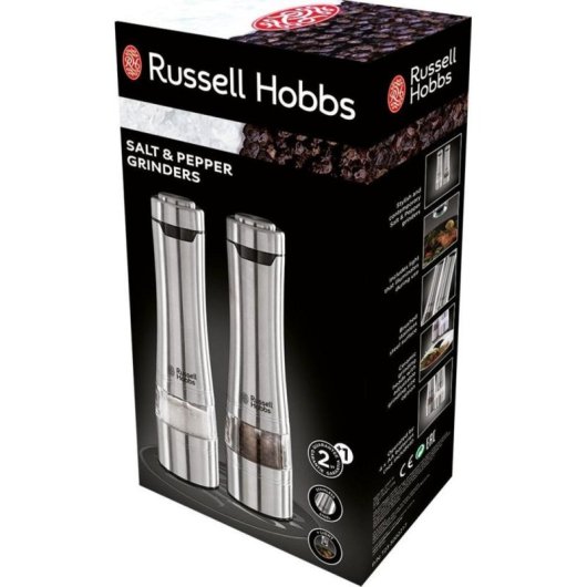 Set Macinapepe Russell Hobbs Classics 23460-56 Acciaio Inoxidabile