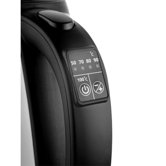 Wasserkocher Concept RK4120 1,7 L 2200 W Schwarz Edelstahl Glas