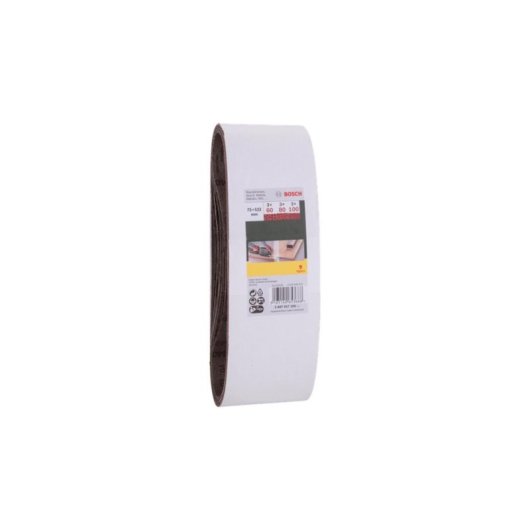 Juego de Lijas Bosch 9 Bandas 533 x 75 mm Granos 60/80/100