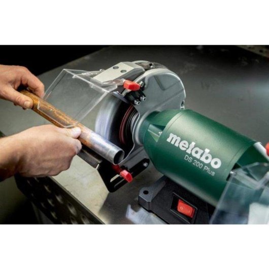 Amoladora de banco Metabo DS 200 Plus 600W 2980 rpm 200mm LED