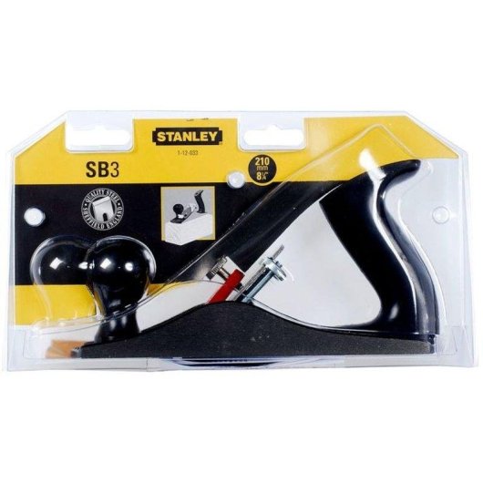 Cepillo de Banco Ajustable STANLEY SB3 Fundición Cromo-carbono 26,5 cm