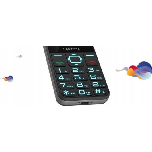 NoName myPhone Halo 3 2G 2,3" Linterna Bluetooth Rouge