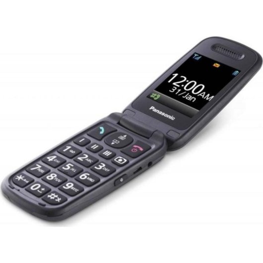 Panasonic KX-TU446 2G 2.4" Bluetooth Senior Gris