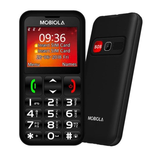Mobiola MB700 2G 2,2" Dual SIM Bluetooth Radio FM Nero