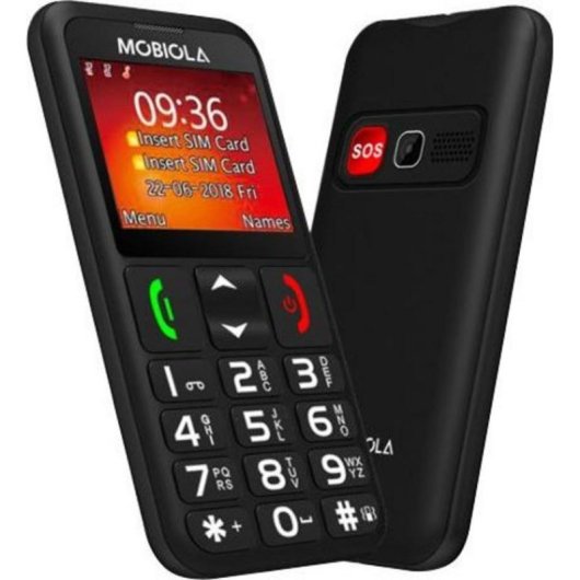 Mobiola MB700 2G 2,2" Dual SIM Bluetooth Radio FM Nero