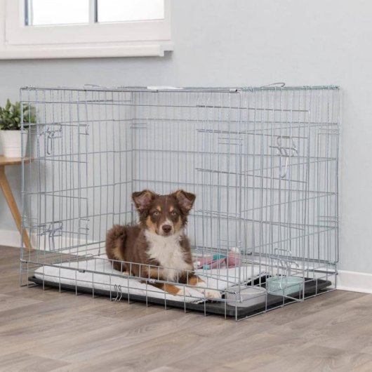 Transportine pour chien TRIXIE Pliable Acier Galvanisé 78x62x55 cm