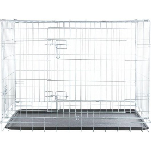 Transportine pour chien TRIXIE Pliable Acier Galvanisé 78x62x55 cm