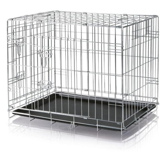 Transportine pour chien TRIXIE Pliable Acier Galvanisé 78x62x55 cm