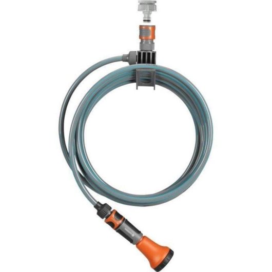 Gartenschlauch Spirale Gardena 7,5 m mit integriertem Halter und Anschlussset