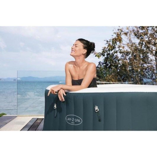 Jacuzzi Bestway Lay-Z-Spa Ibiza AirJet 4-6 Personnes 180x180 cm 140 AirJets