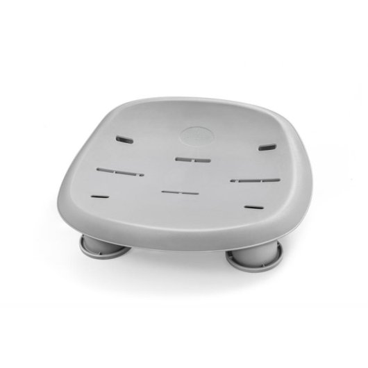 Aufblasbare Sitzgelegenheit Lay-Z-Spa Höhenverstellbar 8-12 cm Grau