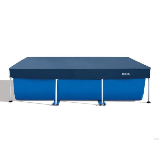 Funda de Protección INTEX Piscina Tubular Rectangular 2,60 x 1,60 m PVC Azul