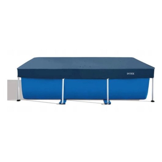 Funda de Protección INTEX Piscina Tubular Rectangular 2,60 x 1,60 m PVC Azul