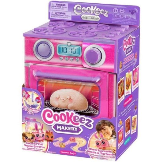 Figurina di Gioco Moose Toys Cookeez Makery Termica e Profumata Interattiva