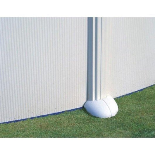 Kit Piscine Removable Ronde Gre Atlantis Acier Ø4,80 M Liner Bleu Filtration Sable 6 M³/h