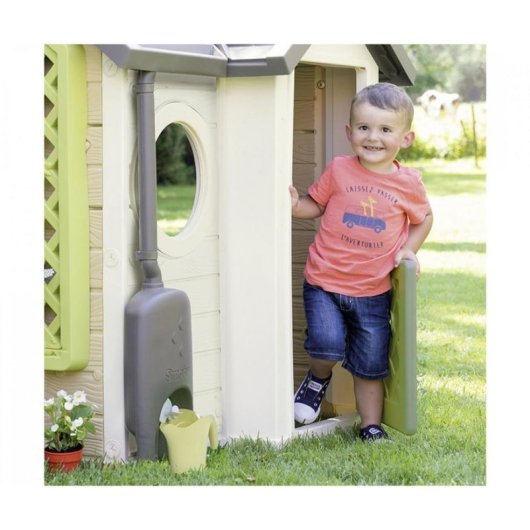 Smoby Life Regenwassersammler für Spielhäuser mit UV-Schutz und Gießkanne