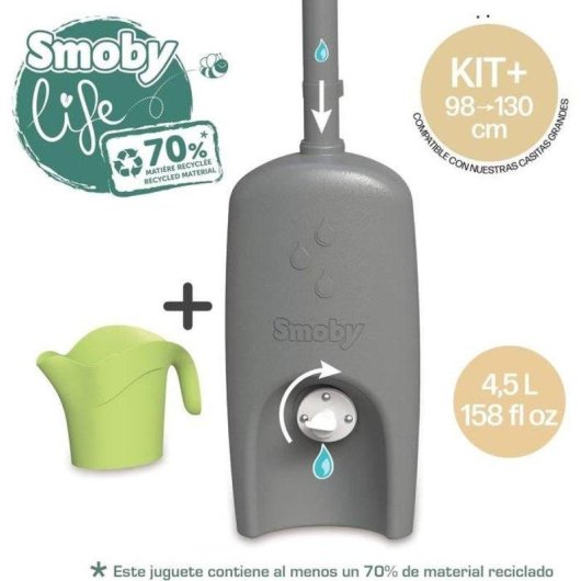 Smoby Life Regenwassersammler für Spielhäuser mit UV-Schutz und Gießkanne