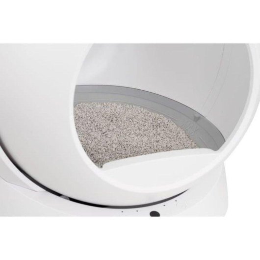 Arenero automático PetSafe SmartSpin conectado con app y autolimpieza