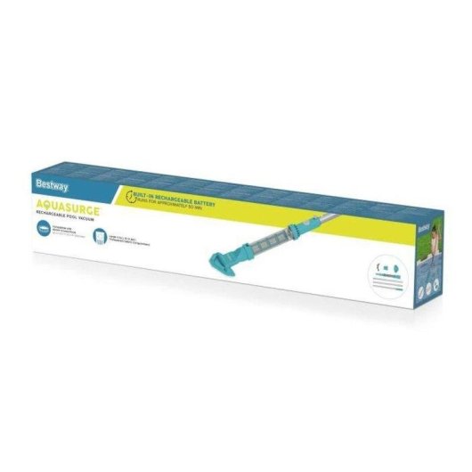 Schwimmbadsauger Kabellos Akku Bestway Aquasurge 50 min, 6.10 m