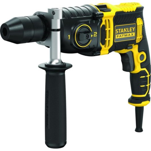 Parafusadora Percutor Stanley FMEH850K 850W Mandril Auto-travante