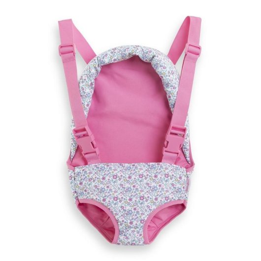 Portabebés Corolle Floral para Muñecas 36-42 cm Rosa