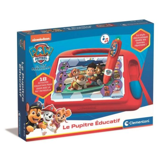 Pupitre Educativo Clementoni Paw Patrol 18 Actividades