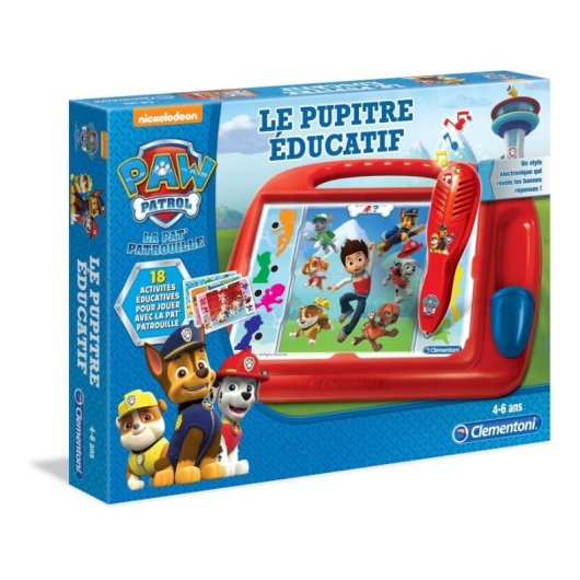 Pupitre Educativo Clementoni Paw Patrol 18 Actividades