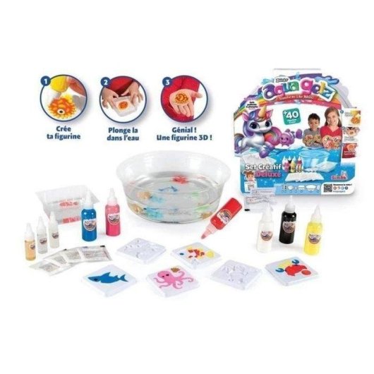 Kit Creativo Simba Aqua Gelz Deluxe per Creare Figure 3D con Gel Colorato