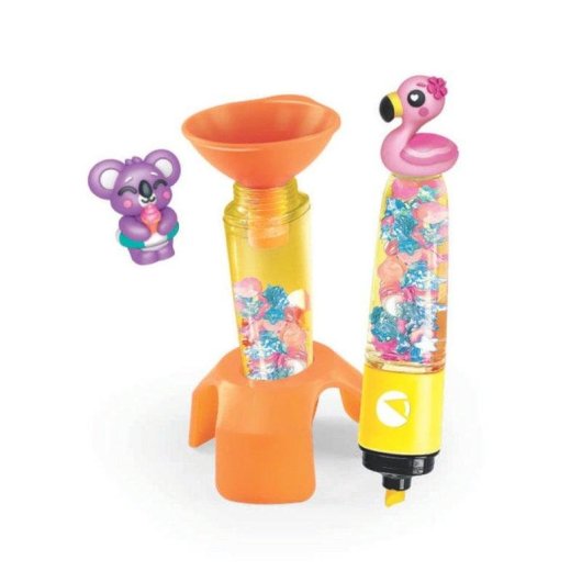 Kit Creativo Clementoni Crée Tes Fluos Summer Friends 2 Pennarelli