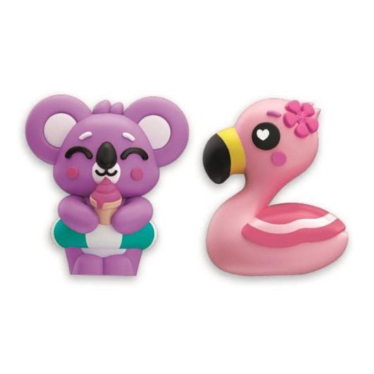 Kit Creativo Clementoni Crée Tes Fluos Summer Friends 2 Pennarelli