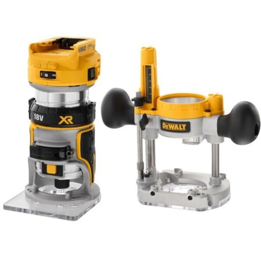 Fresadora de mano DeWALT DCW604N 18V sin baterías