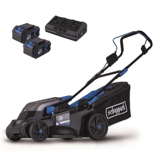 Decespargamma senza fili Scheppach BC-MP380-X 38 cm 2x20V