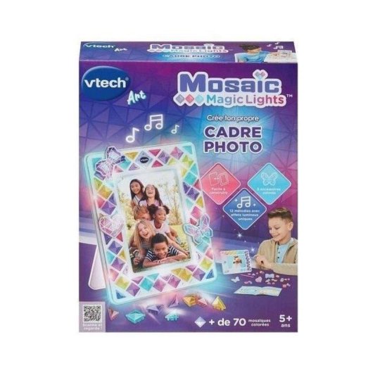 Kit de manualidades VTech Mosaic Magic Lights 71 piezas multicolor 2 modos de luz y música