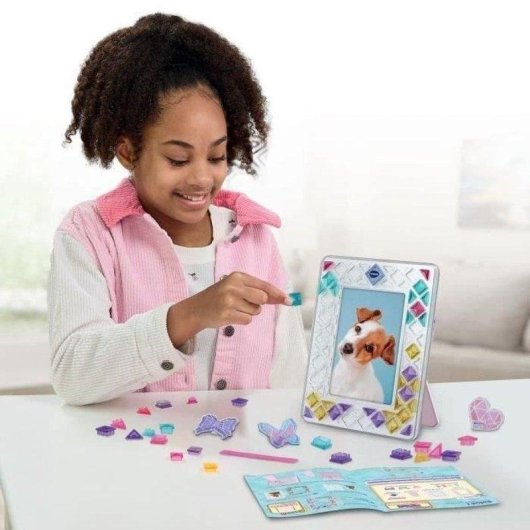 Kit de manualidades VTech Mosaic Magic Lights 71 piezas multicolor 2 modos de luz y música